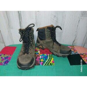 Ahnu Coburn Waterproof Hiking Boots Mens Size 7.5 Brown